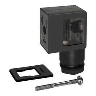 Gerätestecker, Industrieform B, für Wegeventile Serie 517