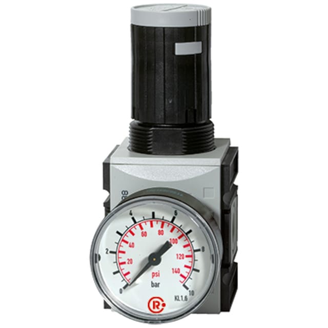 Präzisionsdruckregler »FUTURA«, mit Manometer, BG 2, G 1/2", 0,5-16 bar