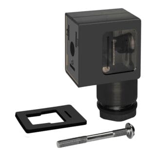 Gerätestecker mit LED, Varistor 24 V, für Wegeventile Serie 517