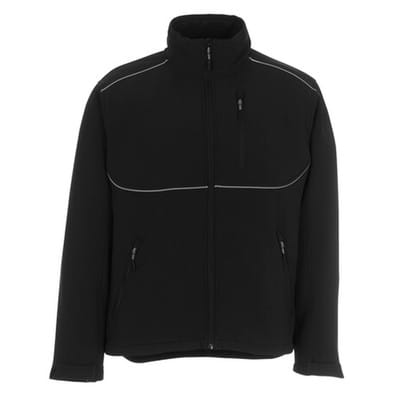 Tampa Soft Shell Jacke INDUSTRY, Schwarz, Größe 5XL