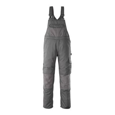 Orense Latzhose mit Knietaschen HARDWEAR, Anthrazit, Größe 76C46