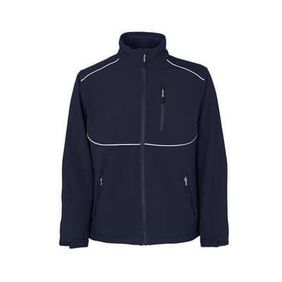 Tampa Soft Shell Jacke INDUSTRY, Schwarzblau, Größe 5XL