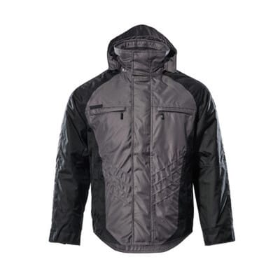 Frankfurt Winterjacke UNIQUE, Anthrazit/Schwarz, Größe L