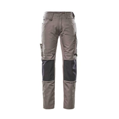 Mannheim Hose mit Knietaschen UNIQUE, Anthrazit/Schwarz, Größe 82C45
