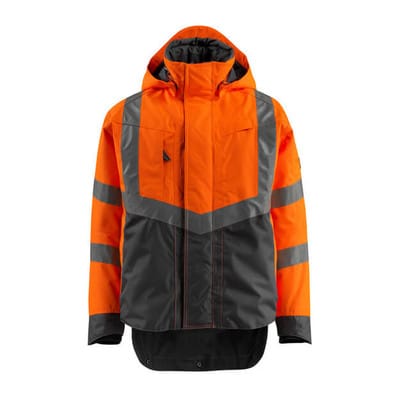 Harlow Hard Shell Jacke SAFE SUPREME, hi-vis Orange/Dunkelanthrazit, Größe 3XL