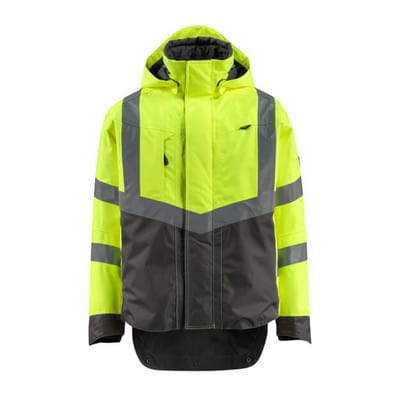 Harlow Hard Shell Jacke SAFE SUPREME, hi-vis Gelb/Dunkelanthrazit, Größe M