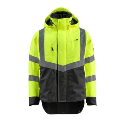 Harlow Hard Shell Jacke SAFE SUPREME, hi-vis Gelb/Schwarz, Größe 3XL