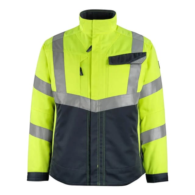 Oxford Jacke SAFE SUPREME, hi-vis Gelb/Schwarzblau, Größe L