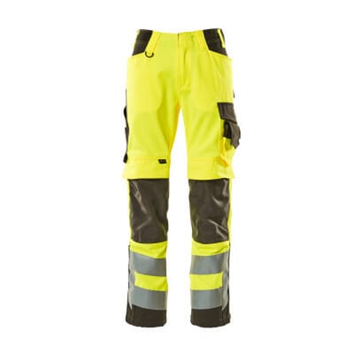 Kendal Hose mit Knietaschen - SAFE SUPREME - hi-vis Gelb/Dunkelanthrazit, Gr. 82C66