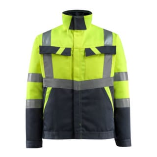 Forster Jacke SAFE LIGHT, hi-vis Gelb/Schwarzblau, Größe 3XL