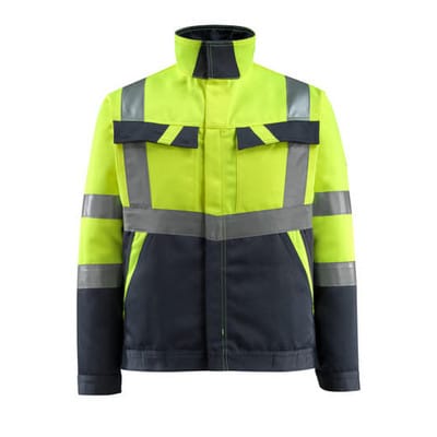 Forster Jacke SAFE LIGHT, hi-vis Gelb/Schwarzblau, Größe M