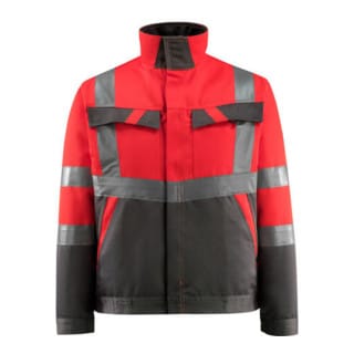 Forster Jacke SAFE LIGHT, hi-vis Rot/Dunkelanthrazit, Größe 3XL