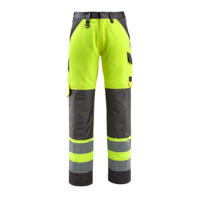Maitland Hose mit Knietaschen - SAFE LIGHT - hi-vis Gelb/Dunkelanthrazit, Gr. 76C48