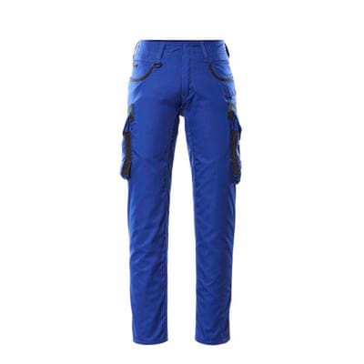 Ingolstadt Hose mit Schenkeltaschen UNIQUE, Kornblau/Schwarzblau, Größe 90C51