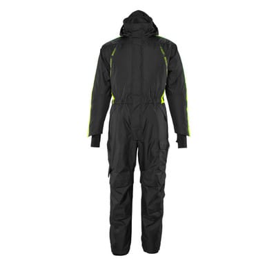 Winteroverall HARDWEAR, Schwarz/hi-vis Gelb, Größe 3XL