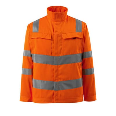 Bunbury Jacke SAFE LIGHT, hi-vis Orange, Größe 3XL