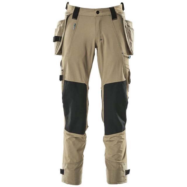 Hose mit Hängetaschen ADVANCED, Hellkhaki, Größe 82C44