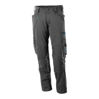 Hose mit Knietaschen ADVANCED, Dunkelanthrazit, Größe 76C47