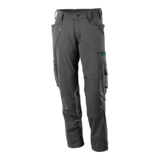 Hose mit Knietaschen ADVANCED, Dunkelanthrazit, Größe 82C42