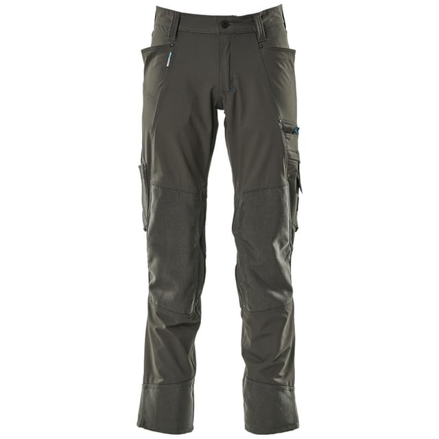 Hose mit Knietaschen ADVANCED, Dunkelanthrazit, Größe 76C48