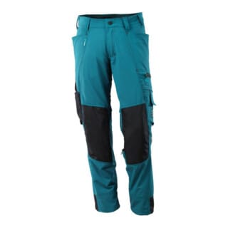 Hose mit Knietaschen ADVANCED, Dunkelpetroleum, Größe 82C44