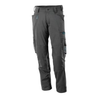 Hose mit Knietaschen ADVANCED, Dunkelanthrazit, Größe 82C47