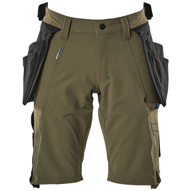 Shorts mit Hängetaschen ADVANCED, Moosgrün, Größe C60