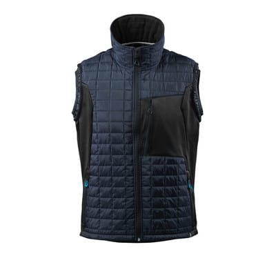 Thermoweste ADVANCED, Schwarzblau/Schwarz, Größe XL