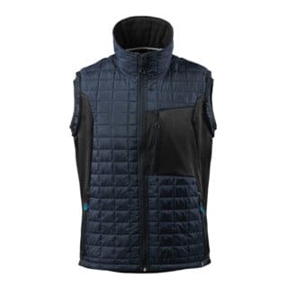 Thermoweste ADVANCED, Schwarzblau/Schwarz, Größe 3XL