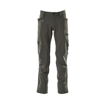 Hose mit Knietaschen ADVANCED, Dunkelanthrazit, Größe 82C58