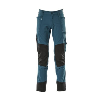 Hose mit Knietaschen ADVANCED, Dunkelpetroleum, Größe 76C47