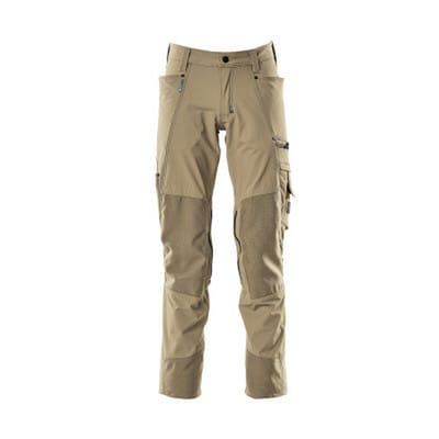 Hose mit Knietaschen ADVANCED, Hellkhaki, Größe 90C56