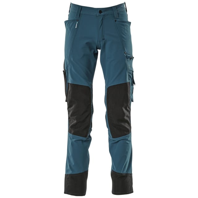 Hose mit Knietaschen ADVANCED, Dunkelpetroleum, Größe 90C62