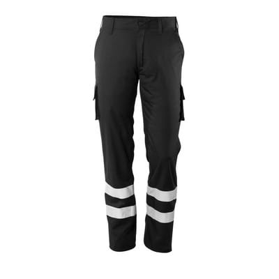 Hose mit Schenkeltaschen WORKWEAR, Schwarz, Größe 82C62