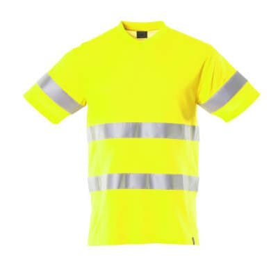 T-Shirt SAFE CLASSIC, hi-vis Gelb, Größe 2XL