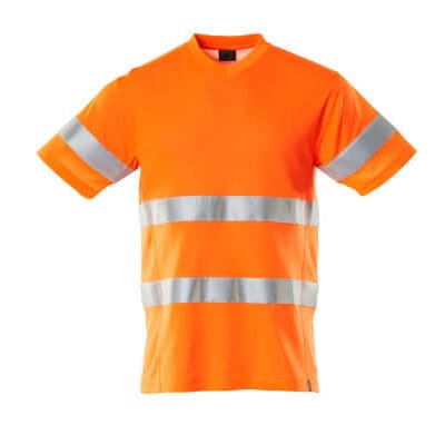 T-Shirt SAFE CLASSIC, hi-vis Orange, Größe 2XL