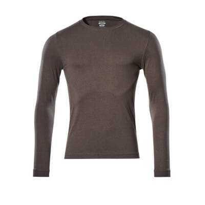 T-Shirt, Langarm CROSSOVER, Dunkelanthrazit, Größe XL