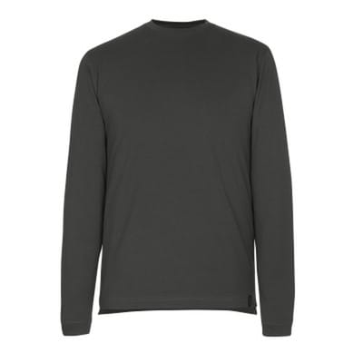 T-Shirt, Langarm CROSSOVER, Dunkelanthrazit, Größe 3XL