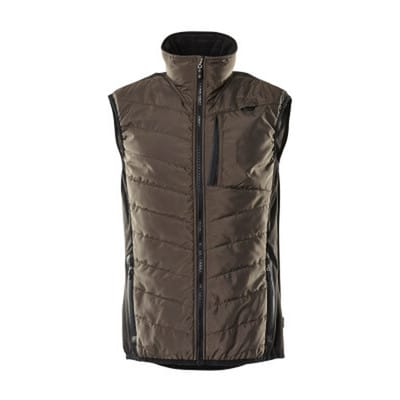 Thermoweste UNIQUE, Dunkelanthrazit/Schwarz, Größe 3XL