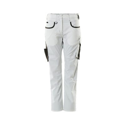 Hose UNIQUE, Weiß/Dunkelanthrazit, Größe 82C42