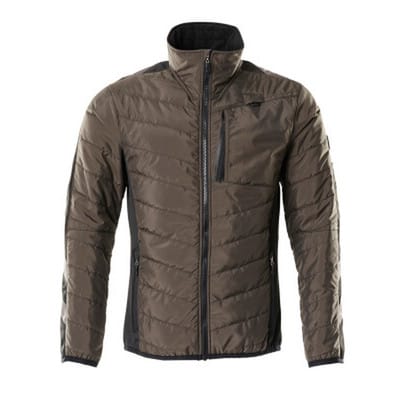 Thermojacke UNIQUE, Dunkelanthrazit/Schwarz, Größe 3XL
