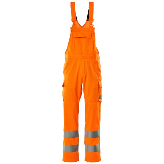 Latzhose SAFE LIGHT, hi-vis Orange, Größe 82C44