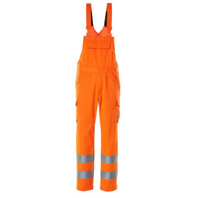 Latzhose SAFE LIGHT, hi-vis Orange, Größe 82C48