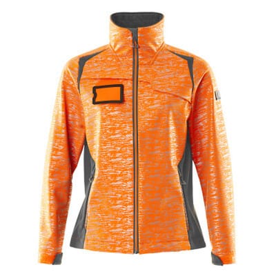 Soft Shell Jacke ACCELERATE SAFE, hi-vis Orange/Dunkelanthrazit, Größe L