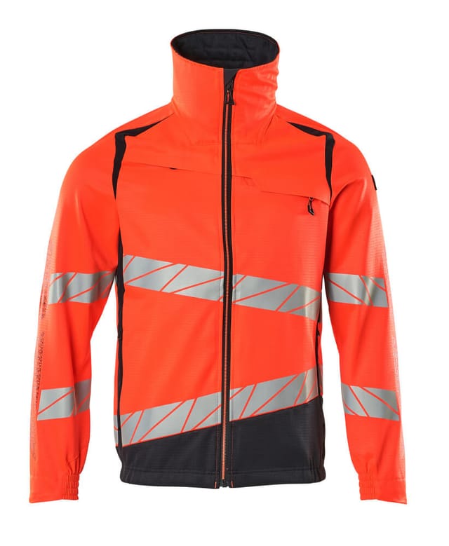 Jacke ACCELERATE SAFE, hi-vis Rot/Schwarzblau, Größe 5XL