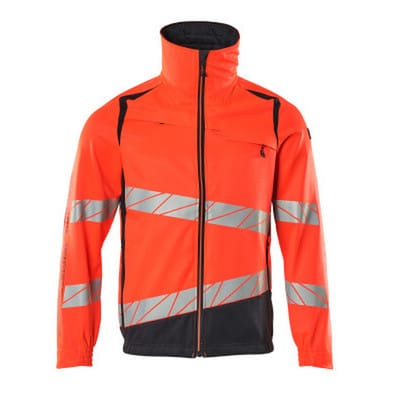 Jacke ACCELERATE SAFE, hi-vis Rot/Schwarzblau, Größe 2XL
