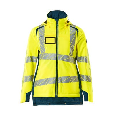 Winterjacke ACCELERATE SAFE, hi-vis Gelb/Dunkelpetroleum, Größe M