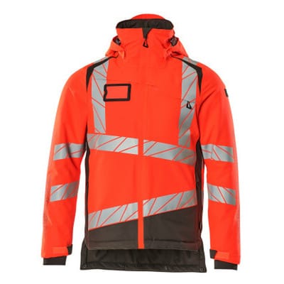 Winterjacke ACCELERATE SAFE, hi-vis Rot/Dunkelanthrazit, Größe 3XL