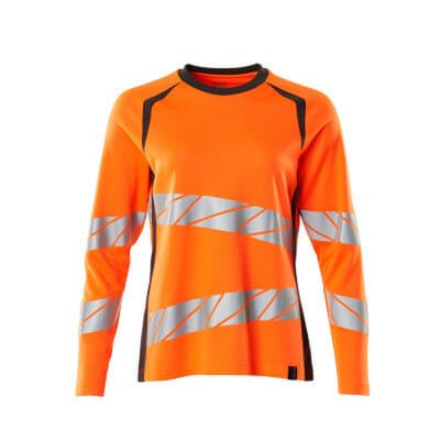 T-Shirt, Langarm ACCELERATE SAFE, hi-vis Orange/Dunkelanthrazit, Größe 4XL-ONE