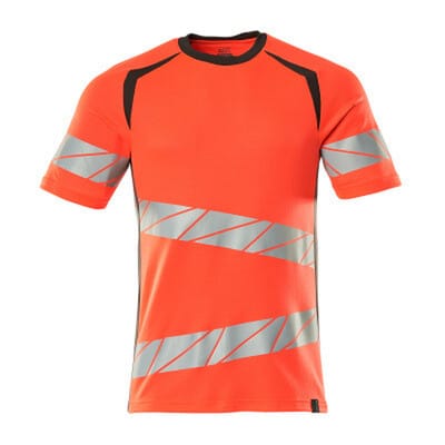 T-Shirt ACCELERATE SAFE, hi-vis Rot/Dunkelanthrazit, Größe S-ONE